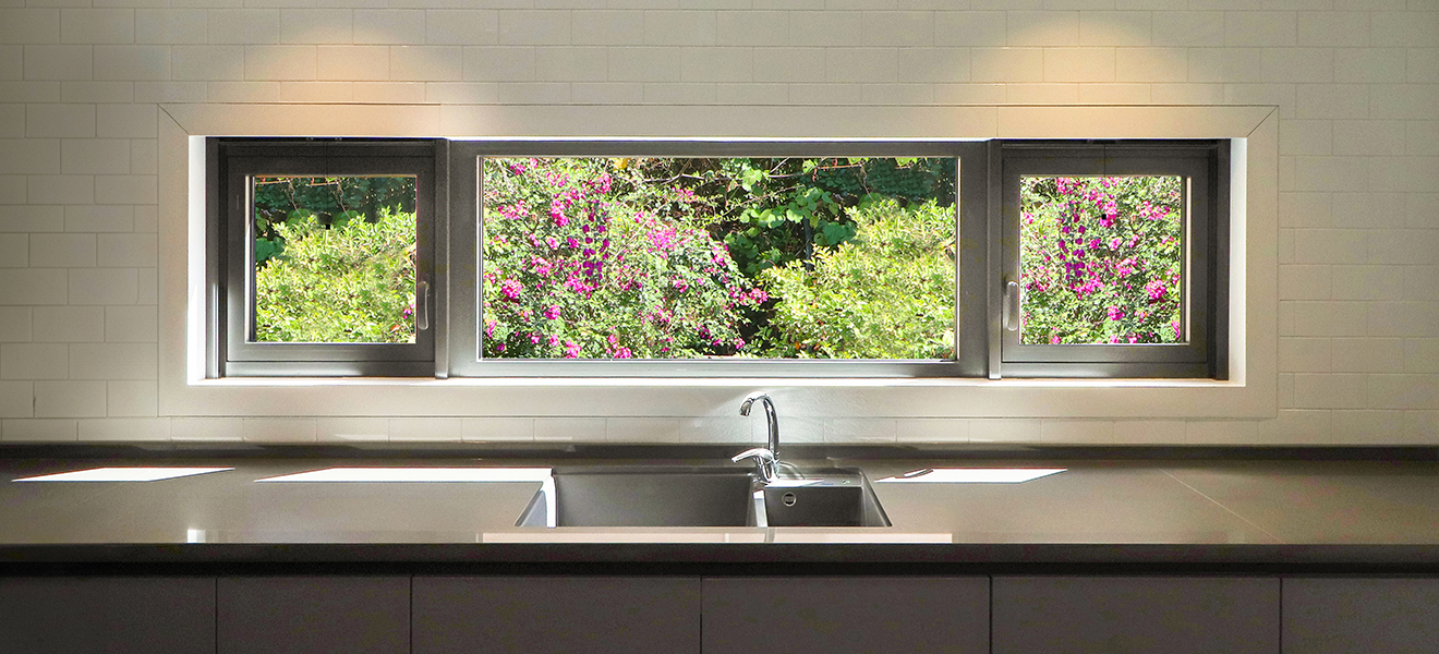 Wide span fixed window – european window and door idea – aluminium window